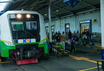 Libur Panjang, Volume Pengguna Commuter Line Area 8 Surabaya Tembus 253 Ribu Orang - Stasiun Surabaya Gubeng menjadi titik keberangkatan dan kedatangan terpadat