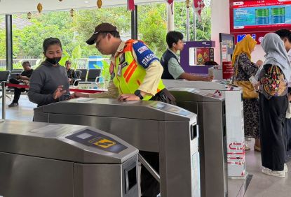 H-1 Lebaran, KAI Commuter Wilayah 6 Yogyakarta Capai 355 Ribu Pengguna Selama Masa Posko Angkutan Lebaran 2026