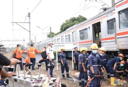 Penanganan Gangguan Operasional Selesai, Layanan KRL Tanah Abang-Serpong Secara Bertahap Kembali Normal