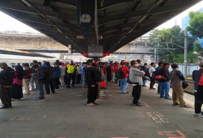 Pengguna KRL Tujuan Rangkasbitung dan Bogor Meningkat Jelang Iduladha