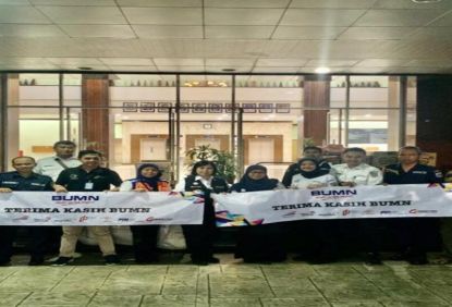 BUMN Bantu Korban Banjir di Wilayah Jakarta Pusat