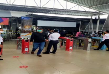 Situasi Sejumlah Stasiun Terpantau Kondusif, Meski Mengalami Kenaikan Jumlah Pengguna KRL