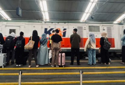 Hari kedua Lebaran, Commuter Line Wilayah 2 Bandung Melayani 52 Ribu Orang Pengguna