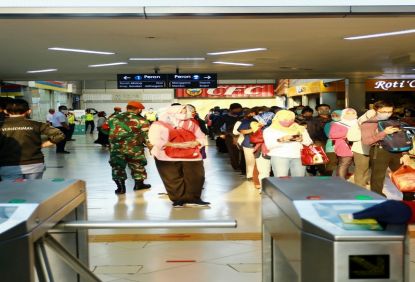 Usai Libur Panjang, Kondisi Stasiun Relatif Kondusif
