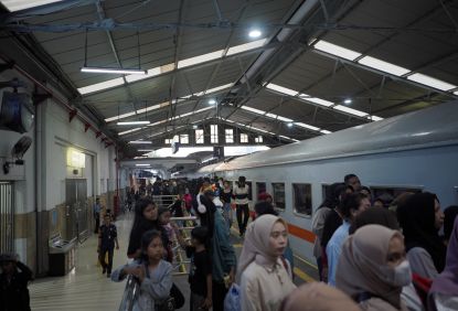 H+3 Lebaran, Stasiun Cikarang dan Cicalengka Paling Dipadati Pengguna Commuter Line di Wilayah 2 Bandung  - Total 865.832 orang pengguna yang sudah dilayani KAI Commuter Wilayah 2 Bandung selama masa Angkutan Lebaran
