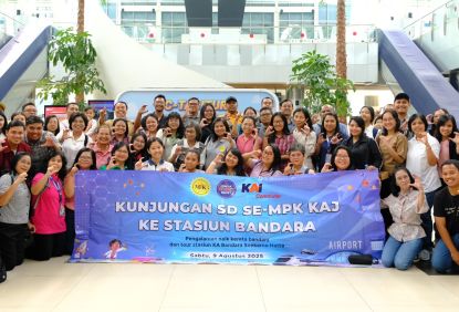 KAI Commuter Gandeng Einstein Project - Adakan C-Taditur, Kenalkan Layanan Commuter Line Basoetta kepada Kepala Sekolah Dasar dan Pelajar Usia Dini