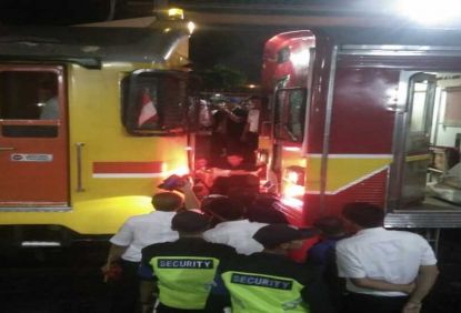 KA 1647 yang Alami Gangguan Berhasil Dievakuasi