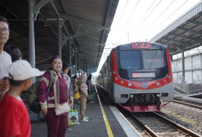 Hari Lebaran, KAI Commuter Wilayah 6 Yogyakarta Angkut 9 Ribu Lebih Penumpang