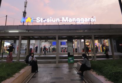 Update Gapeka 2023 - KAI Commuter Tambah Perjalanan Commuter Line Di Stasiun Transit Manggarai Pada Jam Sibuk Pagi dan Sore 