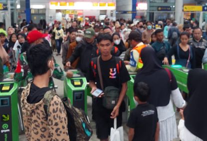 Stasiun Cikarang, Stasiun Intermoda Tersibuk Nataru 2025-2026 