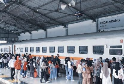 Menjadi Salah Satu Stasiun Tujuan, Pengguna KRL di Jakarta Kota Lebih Dari 25 Ribu Orang