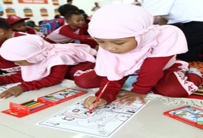 PT KCI Kenalkan Commuter Line Kepada 100 Siswa TK Dalam Peringatan Hari Anak Nasional 2019