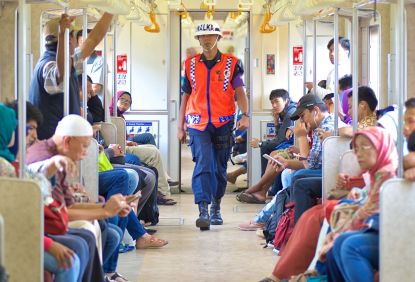 Petugas Pengamanan dan Pelayanan KRL Bongkar Pemilikan Narkotika