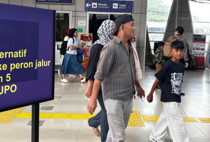 Libur Panjang Kenaikan Yesus Kristus Berakhir, Stasiun Commuter Line Masih Terpantau Ramai oleh Wisatawan Stasiun Bogor jadi stasiun destinasi tersibuk di Jabodetabek
