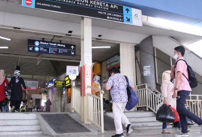 Hari Ketiga Masa Angkutan Lebaran, Stasiun Tanah Abang Menjadi Stasiun Tujuan Pengguna