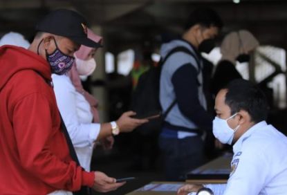 Pagi Ini Stasiun Bogor Ramai Pengguna Namun Tetap Lancar